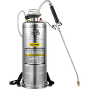 3.5Gal Stainless Steel Sprayer,l Set with 20" Wand& Handle& 3FT Reinforced Hose, Hand Pump Sprayer with V952-PWQBXG12L00000001V0