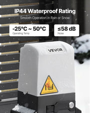 550W Electric Sliding Gate Opener 1500kg Chain Drive Infrared Sensor V952-PYMKMJNLCTPYVLDIZ001V3