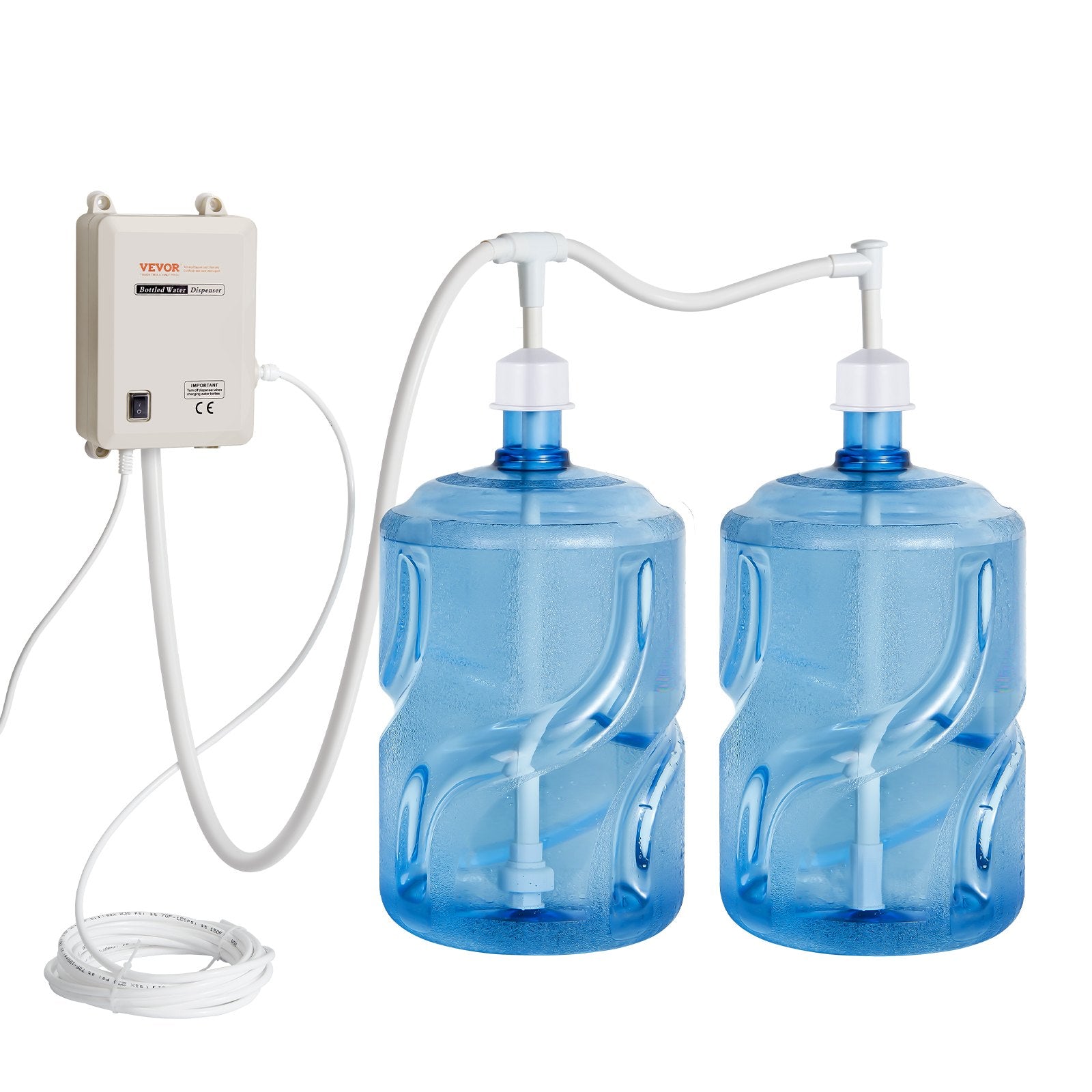 Bottled Water Dispenser Pump System, 2x5 Gallon Dispensing System, Automatic Electric Water Dispenser, V952-PZSYSBSJSGCGX2T5QV3