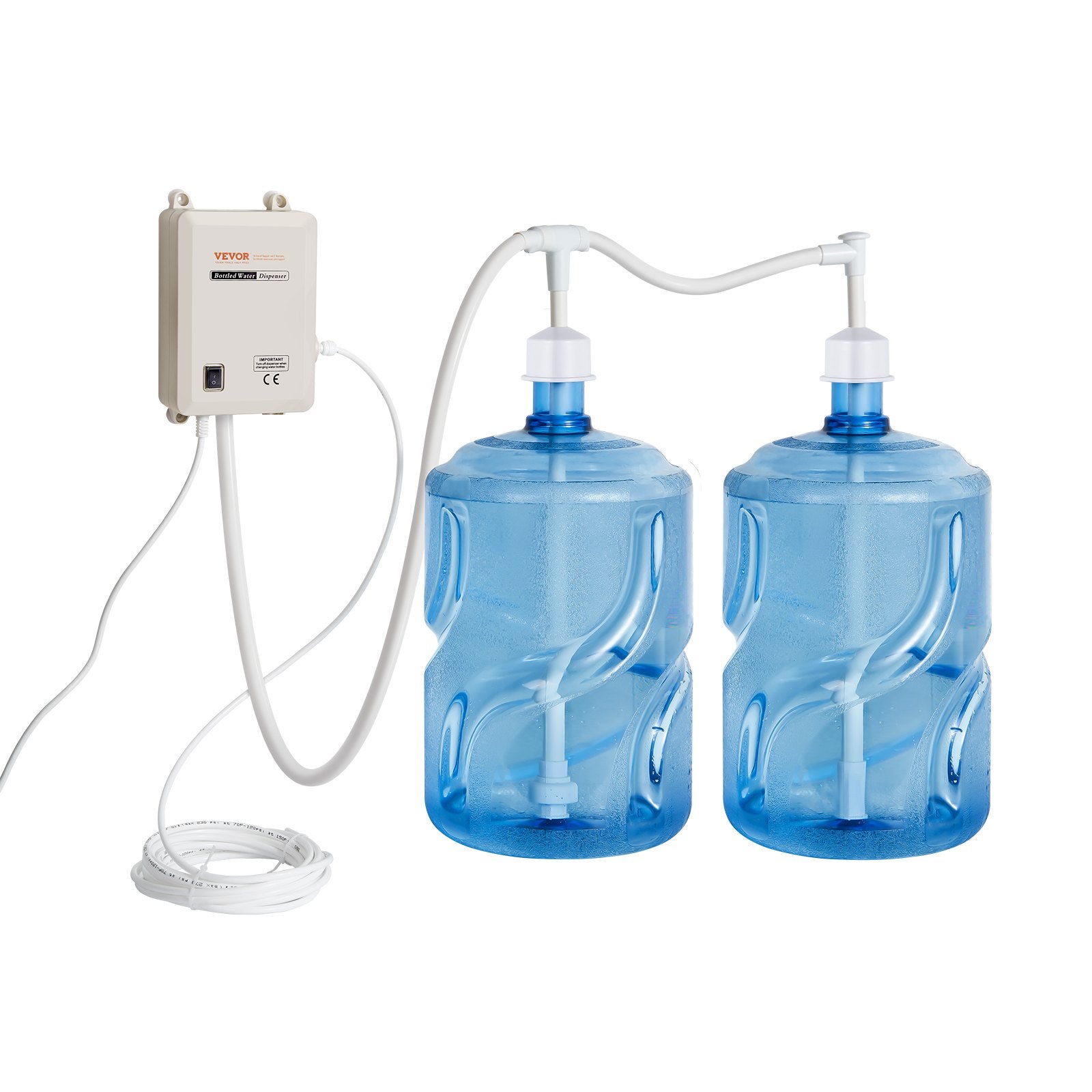 Bottled Water Dispenser Pump System, 2x5 Gallon Dispensing System, Automatic Electric Water Dispenser, V952-PZSYSBSJSGCGX2T5QV3
