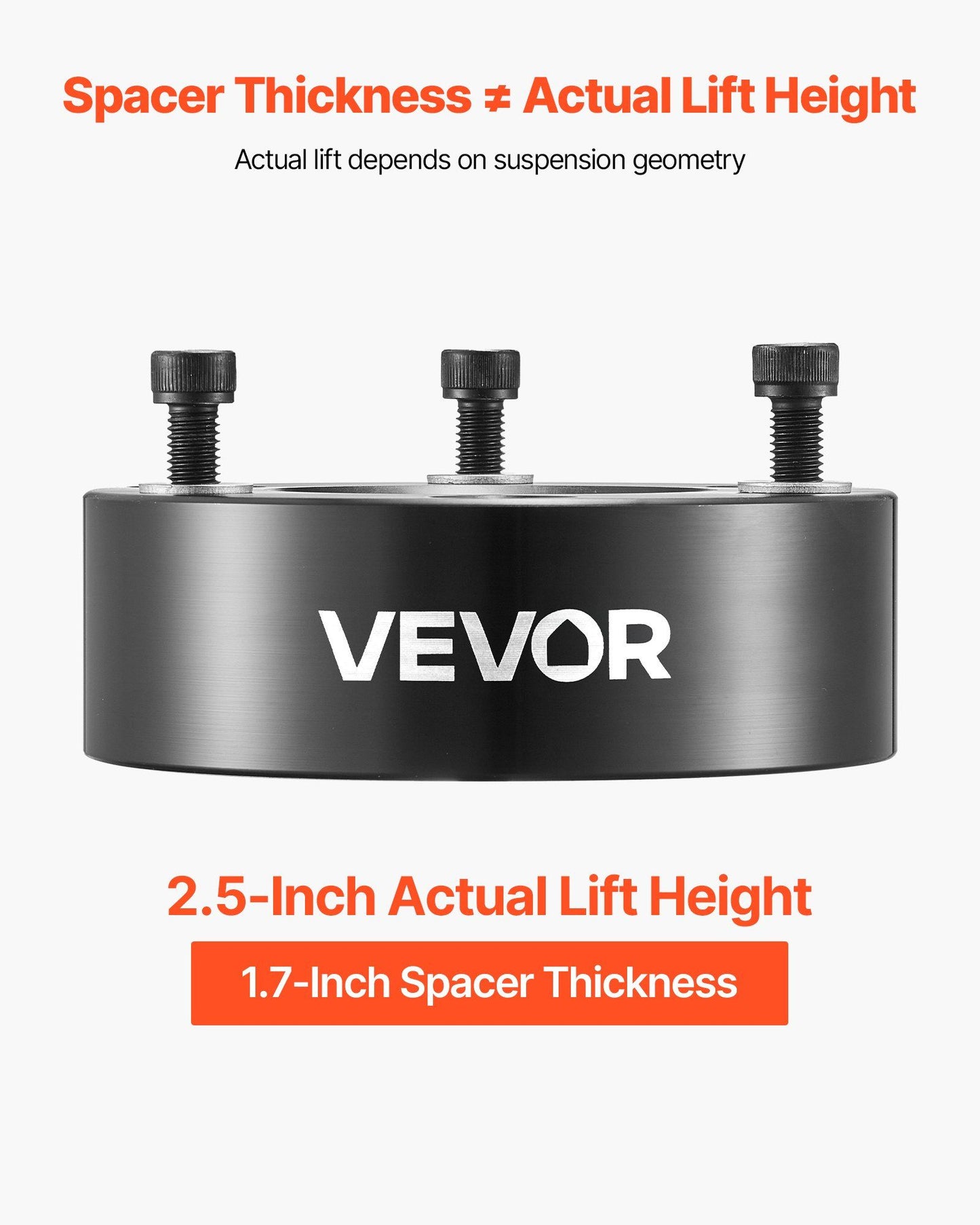 63.5 mm Front Leveling Lift Kit for 2004-2025 Ford F150 2WD/4WD, 2003-2018 Expedition, 2005-2008 Lincoln Mark V952-QBDPTSTJFORDZHXT8001V0