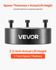 63.5 mm Front Leveling Lift Kit for 2004-2025 Ford F150 2WD/4WD, 2003-2018 Expedition, 2005-2008 Lincoln Mark V952-QBDPTSTJFORDZHXT8001V0