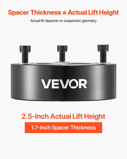 63.5 mm Front Leveling Lift Kit for 2004-2025 Ford F150 2WD/4WD, 2003-2018 Expedition, 2005-2008 Lincoln Mark V952-QBDPTSTJFORDZHXT8001V0