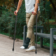 Forearm Crutches 10-Level Height Adjustable Walking Crutches 1 Pair 350LBS V952-QBGZJBXPPYZSPRL1KV0