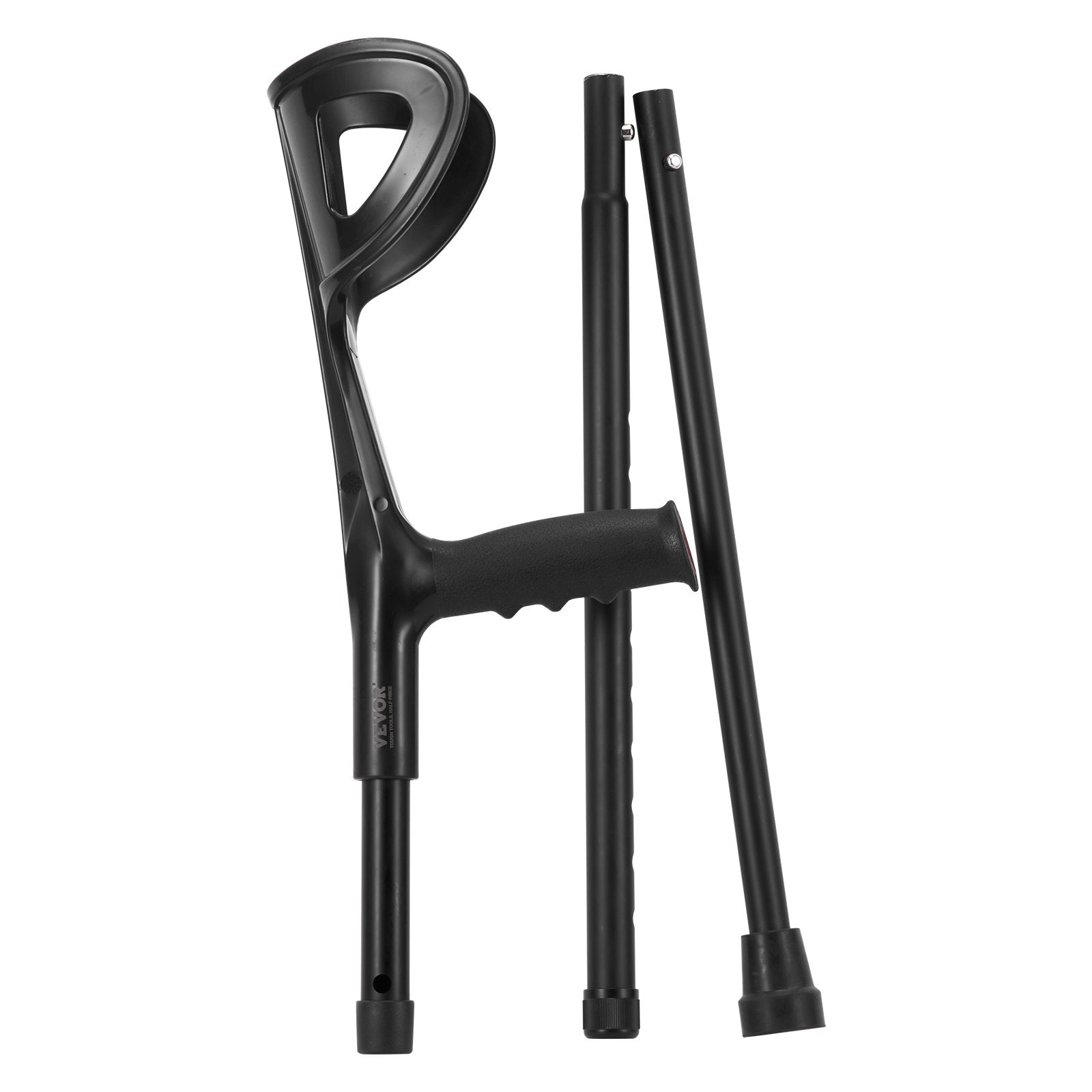 Forearm Crutches 10-Level Height Adjustable Walking Crutches 1 Pair 350LBS V952-QBGZJBXPPYZSPRL1KV0