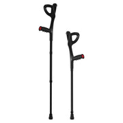 Forearm Crutches 10-Level Height Adjustable Walking Crutches 1 Pair 350LBS V952-QBGZJBXPPYZSPRL1KV0