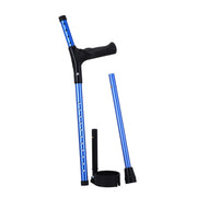 Forearm Crutches for Adults, 11-Level Height Adjustable Walking Crutches with 4-Level Upper Cuff, Lightweight V952-QBGZPVCRTGCXUI84QV0