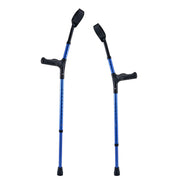 Forearm Crutches for Adults, 11-Level Height Adjustable Walking Crutches with 4-Level Upper Cuff, Lightweight V952-QBGZPVCRTGCXUI84QV0