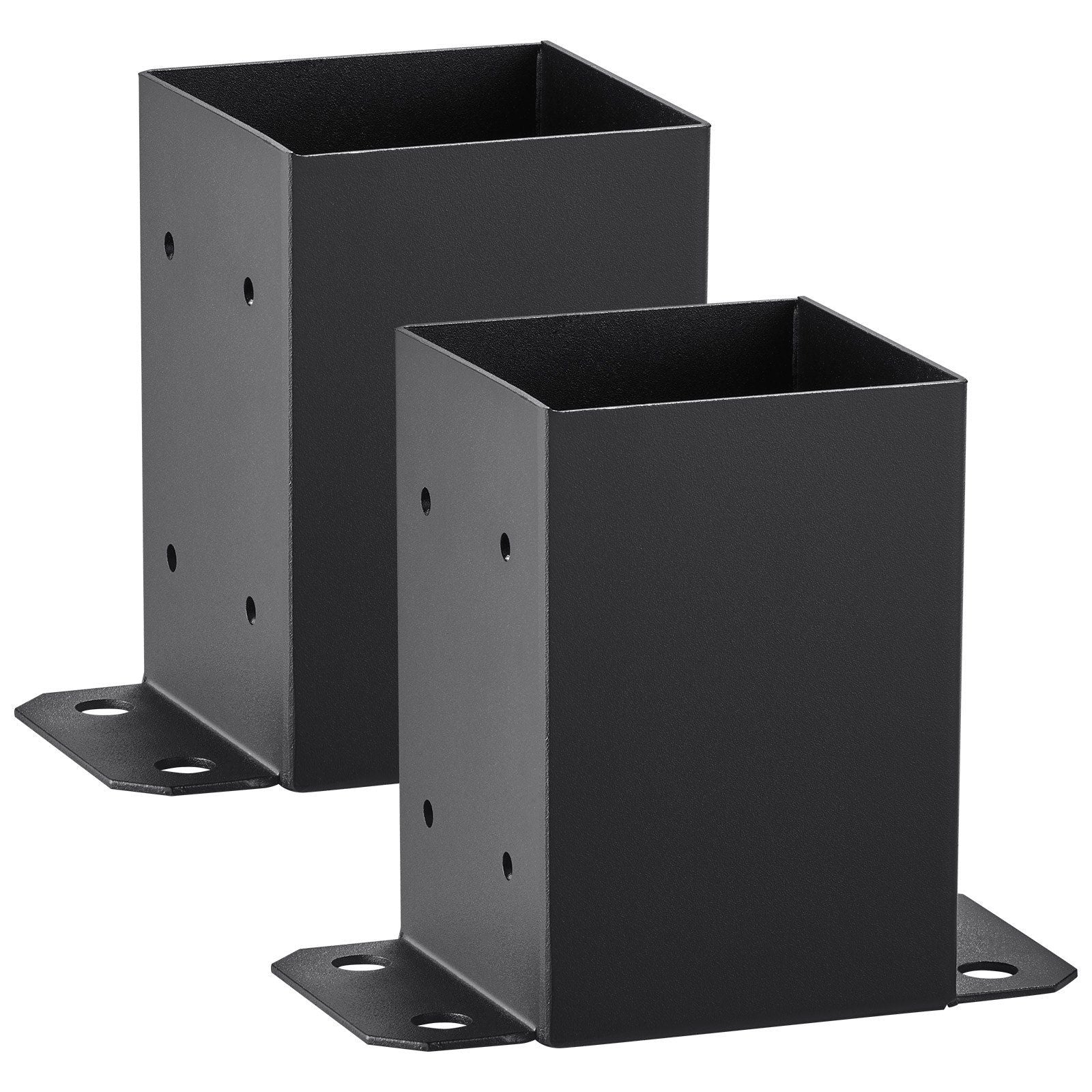 101.6x101.6mm Post Base 2 Pcs, Inner Size 91x91 Post Base Brackets, Heavy Duty Powder-Coated Post Anchor V952-QBLZDZTG2J447P4OSV0