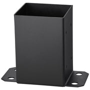 101.6x101.6mm Post Base 2 Pcs, Inner Size 91x91 Post Base Brackets, Heavy Duty Powder-Coated Post Anchor V952-QBLZDZTG2J447P4OSV0