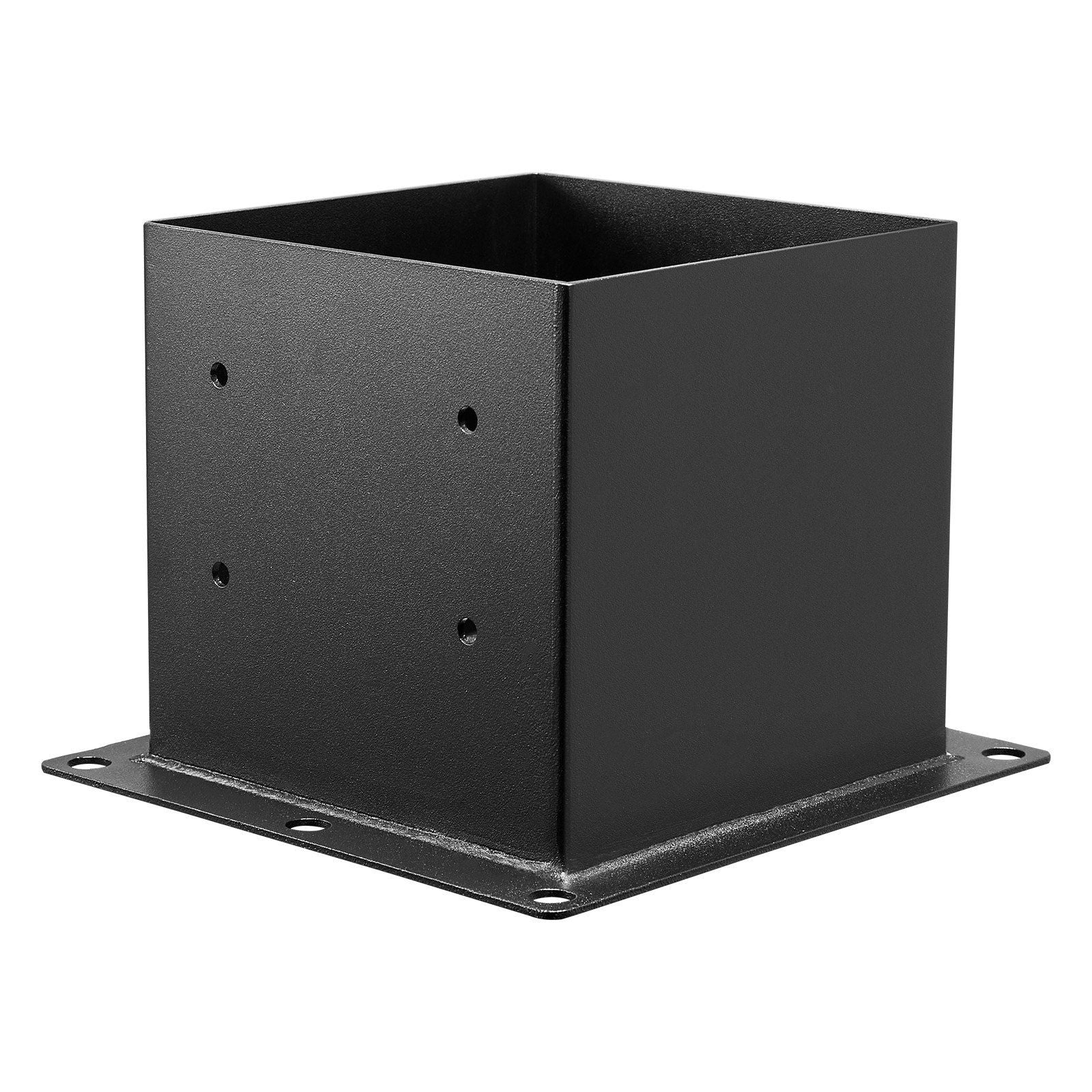 4x4 Post Base 4 Pcs, Inner Size 3.6x3.6 inch / 92x92 mm Post Brackets, Heavy Duty Carbon Steel Decking Posts, V952-QBLZDZTG4J20Y2BH6001V0