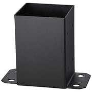 101.6x101.6mm Post Base 4 Pcs, Inner Size 91x91 Post Base Brackets, Heavy Duty Powder-Coated Post Anchor V952-QBLZDZTG4J44INMMHV0