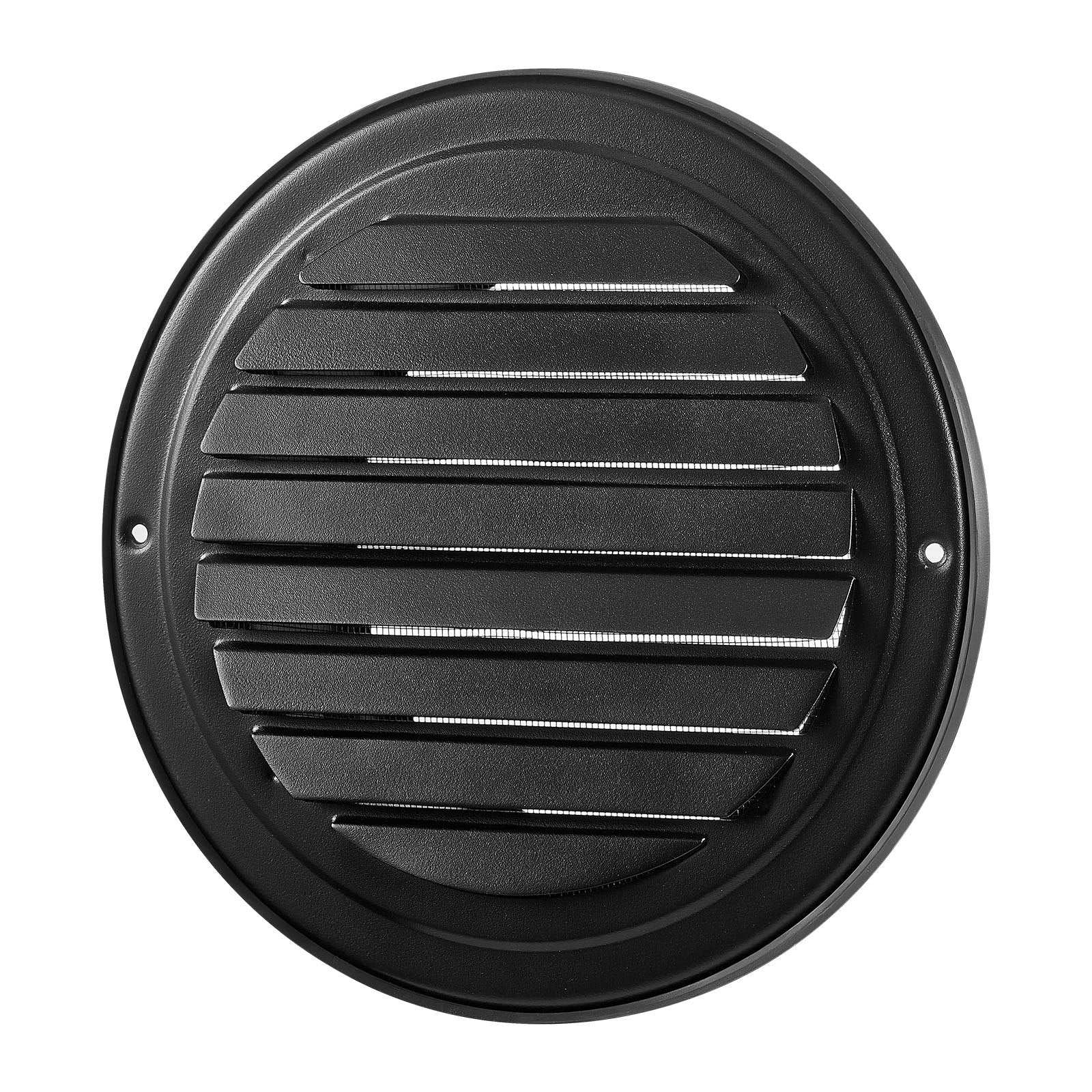 145 mm Wall Vent Cover, Louvered Round AC Vent Gable Cover, Premium Stainless Steel & with Built-in a V952-QBPQTFKBYCSYXOYTW001V0