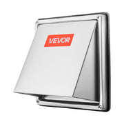 97mm External Extractor Wall Vent Cover, Square AC Vent Gable Cover, Premium Stainless Steel & with Built-in V952-QBPQTFKGSFX4BGJJ9001V0