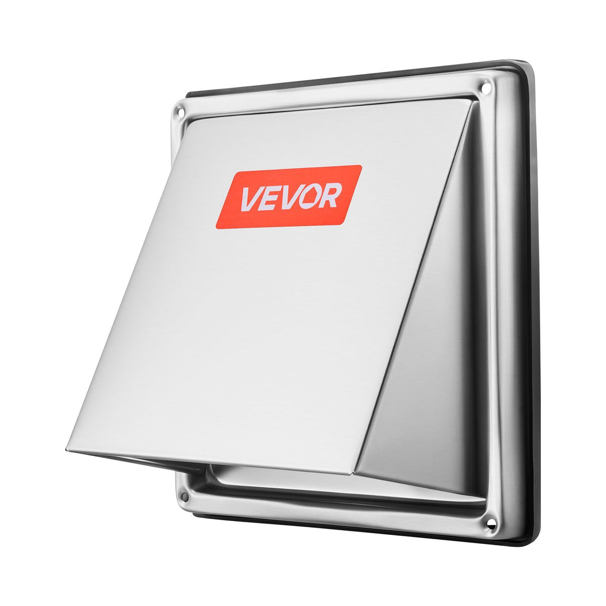 97mm External Extractor Wall Vent Cover, Square AC Vent Gable Cover, Premium Stainless Steel & with Built-in V952-QBPQTFKGSFX4BGJJ9001V0