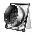 145 mm External Extractor Wall Vent Cover, Square AC Vent Gable Cover, Premium Stainless Steel & with V952-QBPQTFKGSFX625YD6001V0