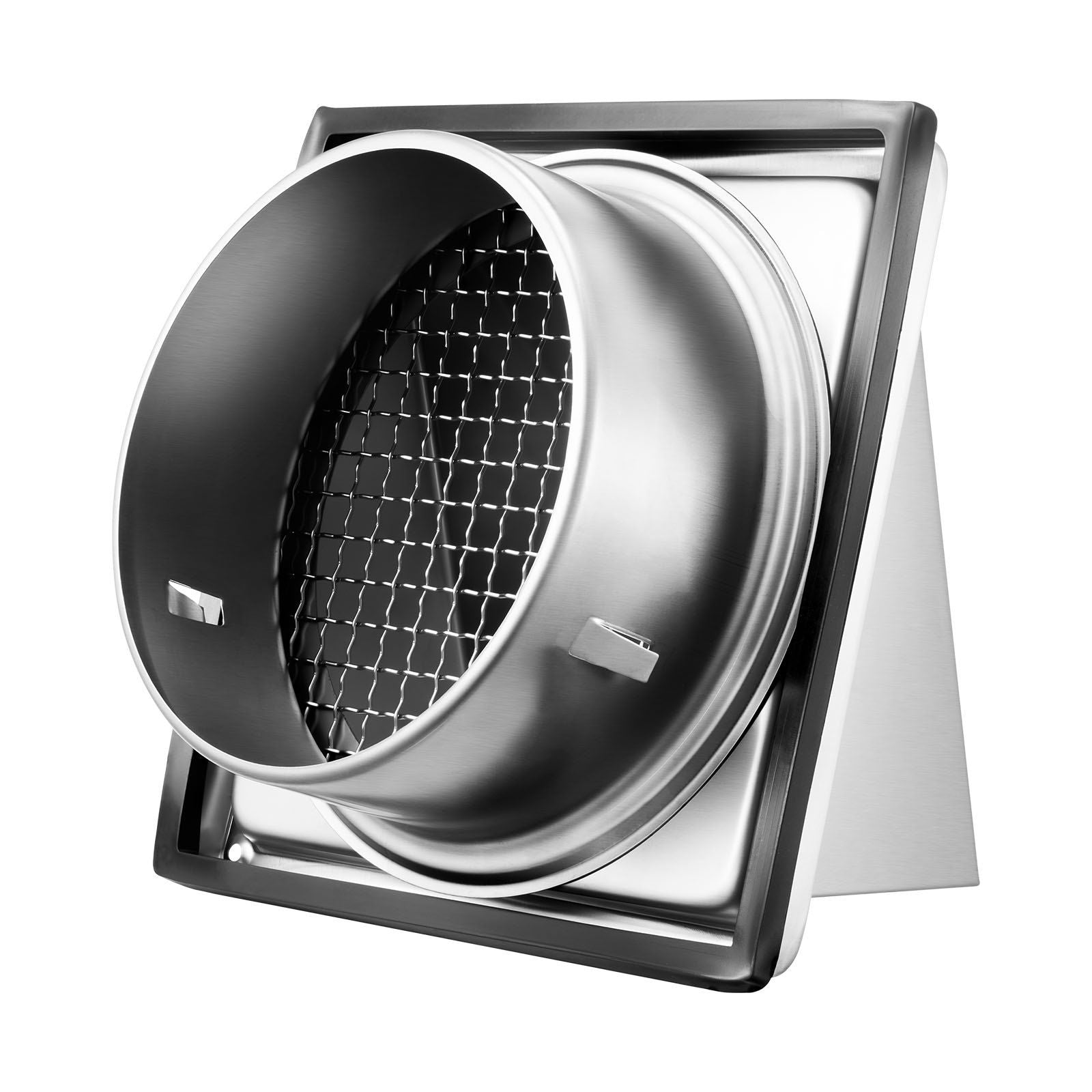 145 mm External Extractor Wall Vent Cover, Square AC Vent Gable Cover, Premium Stainless Steel & with V952-QBPQTFKGSFX625YD6001V0