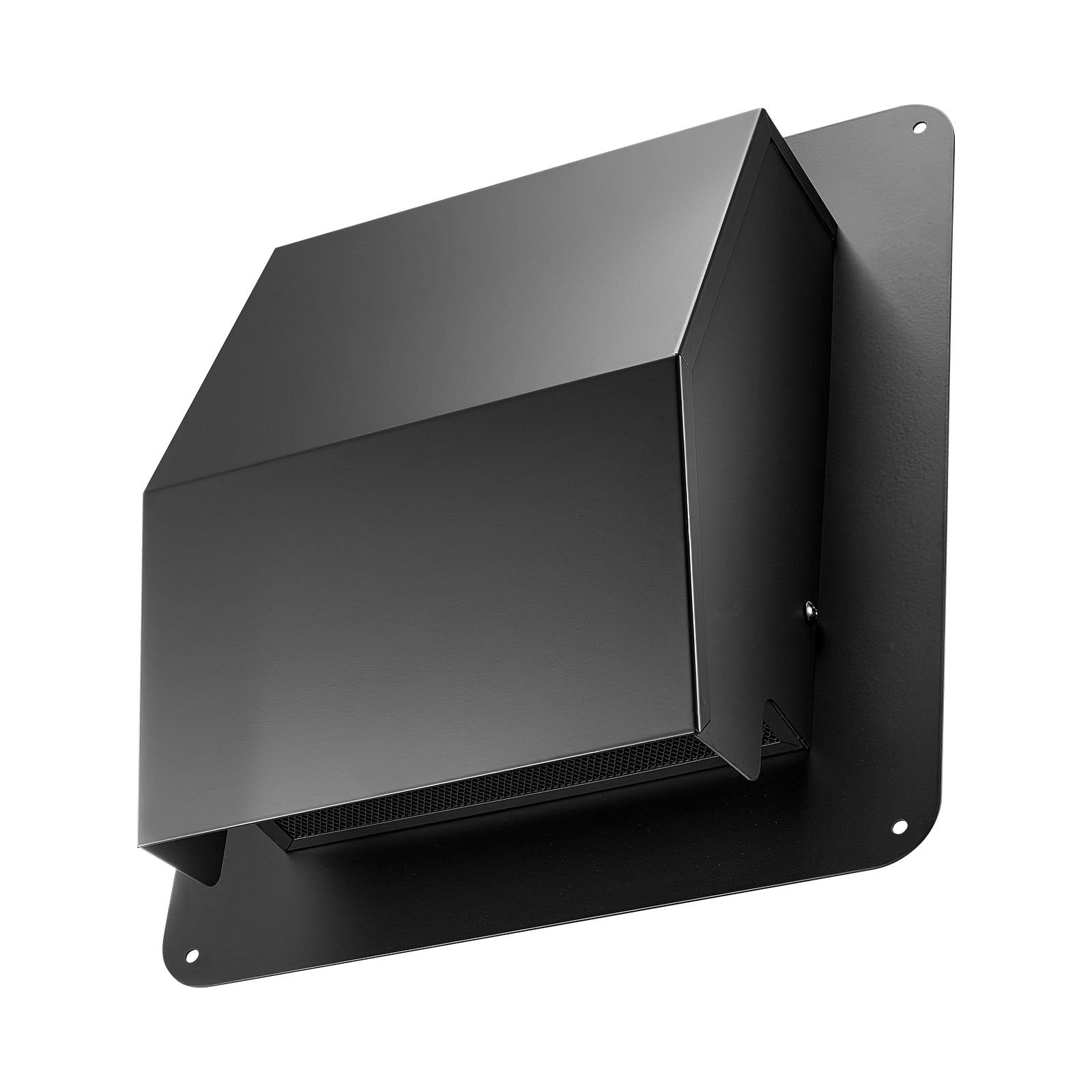 149 mm Hooded Wall Vent Cover SPCC Steel Roof Exhaust 1 Pack Black V952-QBPQTFKZSFX68VX60001V0