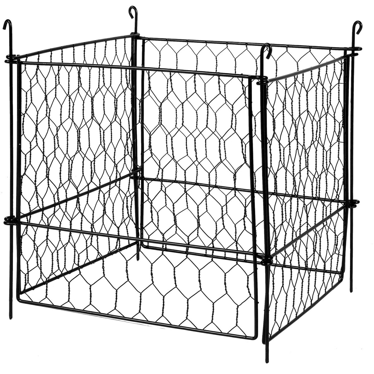 4 Pack Plant Protector from Animals, 13.4'' x 13.4'' Chicken Wire Plant Protector, Plant Cages for Outdoor V952-QBWZCL12YCHSE5ZGTV0