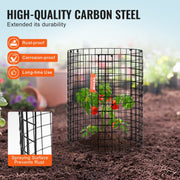 6 Pack Plant Protector from Animals, 320mm Dia. x 355mm H Chicken Wire Plant Protector, Plant Cages for V952-QBWZCL14YCHS4N9UIV0