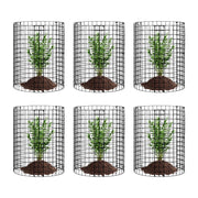6 Pack Plant Protector from Animals, 320mm Dia. x 355mm H Chicken Wire Plant Protector, Plant Cages for V952-QBWZCL14YCHS4N9UIV0