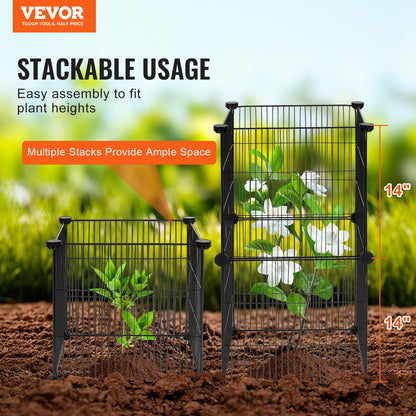 5 Pack Plant Protector from Animals, 390 mm x 390 mm Chicken Wire Plant Protector, Plant Cages for Outdoor V952-QBWZCL14YCHSHLKV6V0