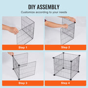 5 Pack Plant Protector from Animals, 390 mm x 390 mm Chicken Wire Plant Protector, Plant Cages for Outdoor V952-QBWZCL14YCHSHLKV6V0