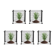 5 Pack Plant Protector from Animals, 390 mm x 390 mm Chicken Wire Plant Protector, Plant Cages for Outdoor V952-QBWZCL14YCHSHLKV6V0