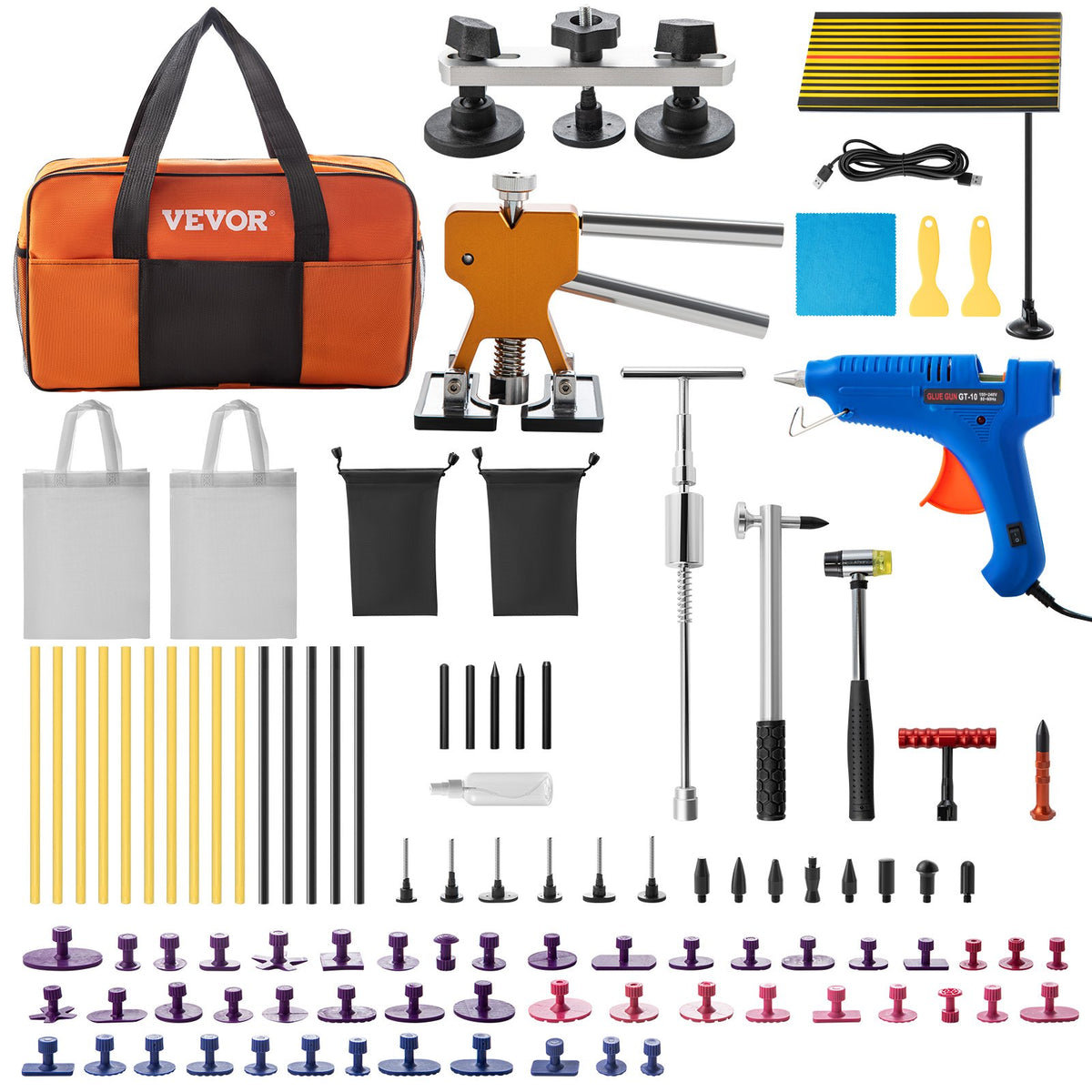 Paintless Dent Repair Tools Hail Damage Remover 98 Pcs Body Dent Removal V952-QCAHXFQ98220VD7FDV3