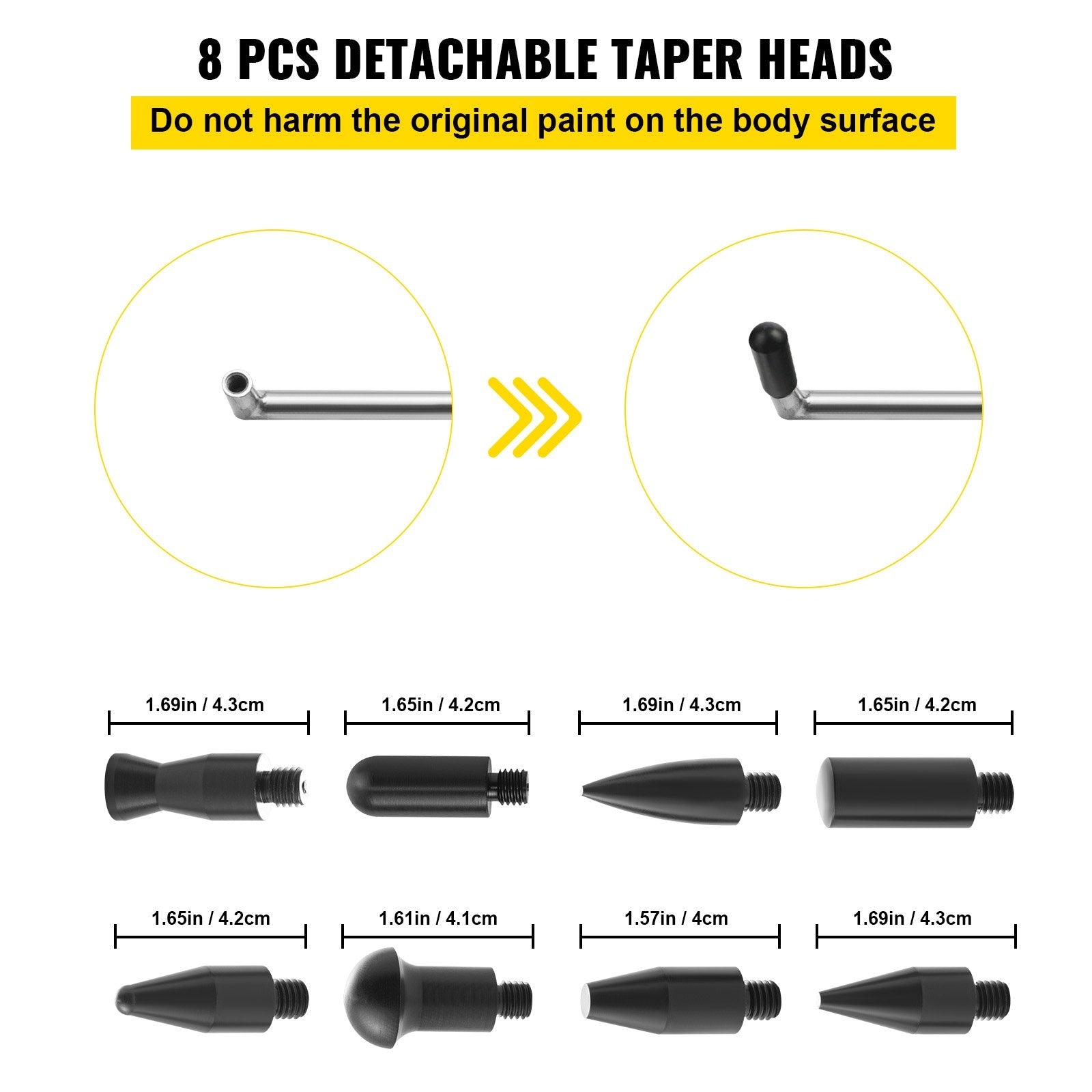 Rods Dent Puller Stainless Steel Paintless Repair Kits Hail Removal 13 PCS V952-QCAHXFQTJQG138SKBV0