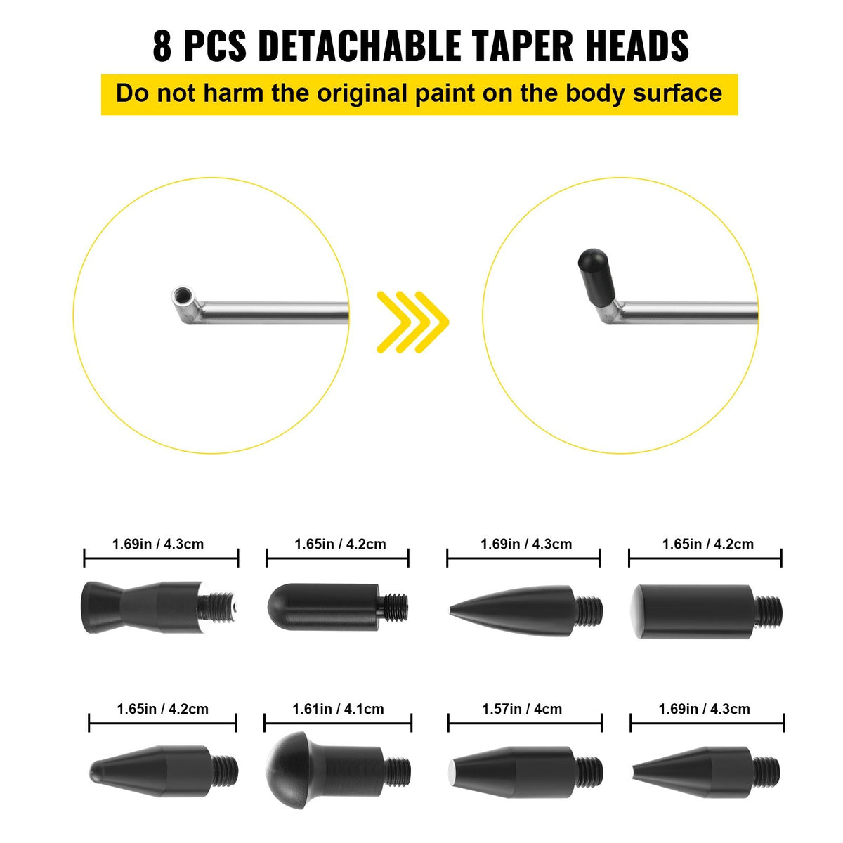 Rods Dent Puller Stainless Steel Paintless Repair Kits Hail Removal 13 PCS V952-QCAHXFQTJQG138SKBV0
