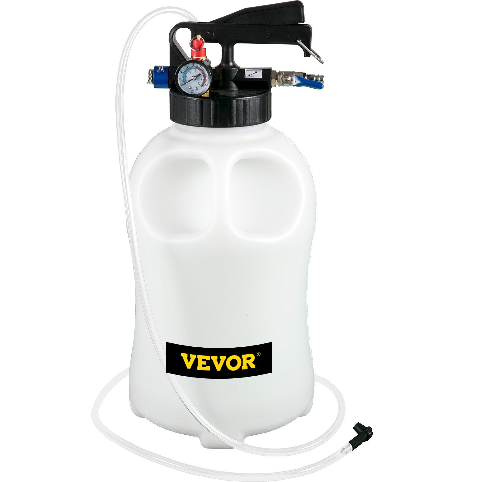 Transmission Fluid Pump 2 Way ATF Refill System Dispenser, Oil and Liquid Extractor 10 Liter Large Capacity, V952-QCBSX10L14ATFBDV9V0