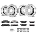Front and Rear Brake Kit Compatible with 2012-2020 Ford F-150(MPB Only), Drilled and Slotted Brake Rotors V952-QCCCPTZF1502E0OTBV0