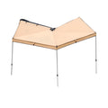 270 Degree Awning, 4.9 m2 Driver Side Vehicle Awning, Waterproof UV50+ Car Side Awnings with Carry Bag, V952-QCCP12759FTSTOWKB001V0