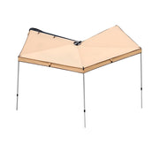 270 Degree Awning, 4.9 m2 Driver Side Vehicle Awning, Waterproof UV50+ Car Side Awnings with Carry Bag, V952-QCCP12759FTSTOWKB001V0