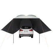 Vehicle Awning, Large 10' x 7' Shade Coverage Car Side Awning, PU2000mm UV50+ Car Awning with Extended Side V952-QCCPBXS10X7FJ8FWTV0