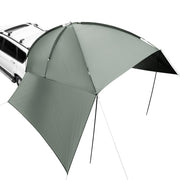 Vehicle Awning, Large 10' x 7' Shade Coverage Car Side Awning, PU2000mm UV50+ Car Awning with Extended Side V952-QCCPBXS10X7FJ8FWTV0