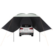 Vehicle Awning, Large 10' x 7' Shade Coverage Car Side Awning, PU2000mm UV50+ Car Awning with Extended Side V952-QCCPBXS10X7FJ8FWTV0