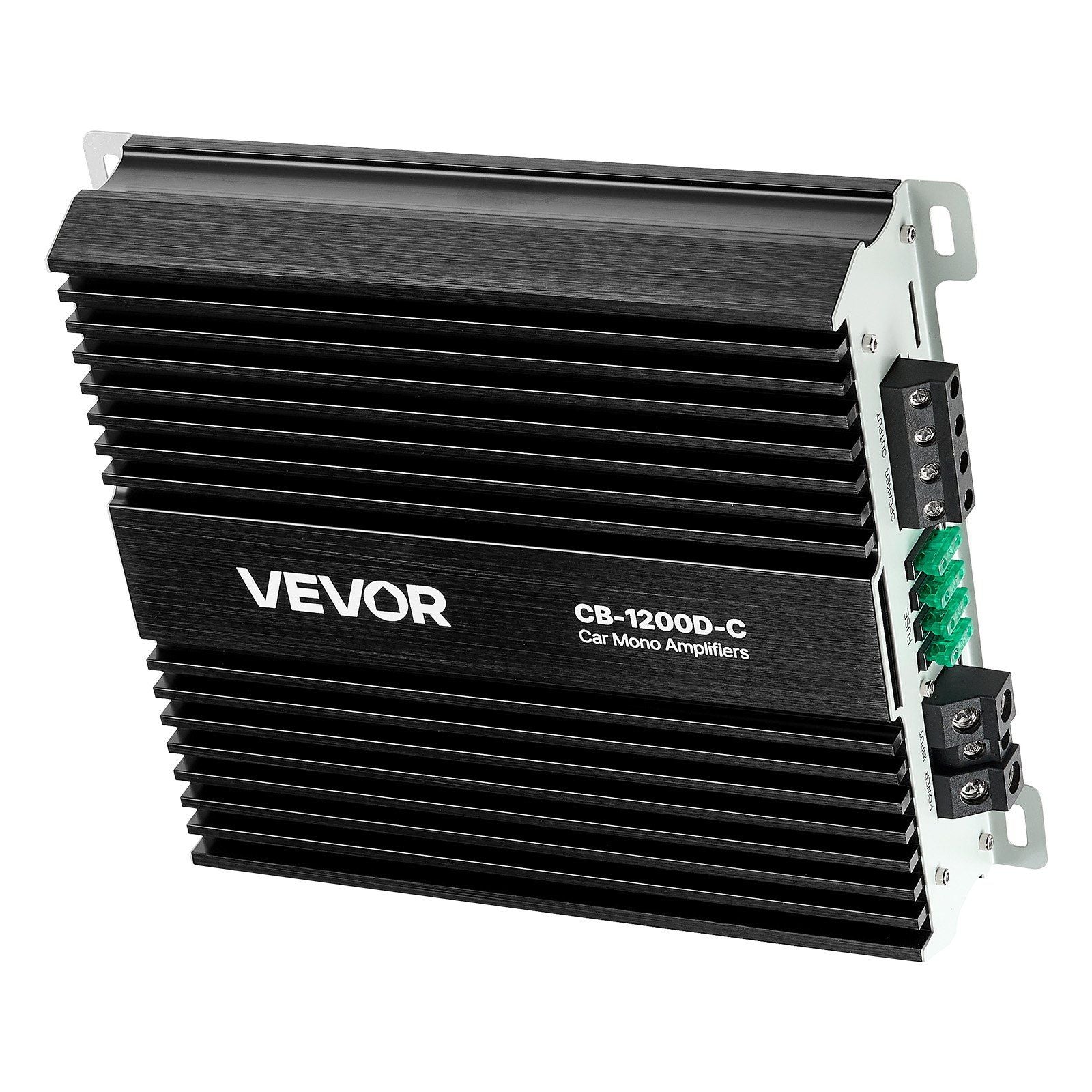 Monoblock Car Amplifier, 1200W RMS MAX, 1/2/4 Ohm Stable, 1-Channel Class D Car Audio Amplifier with Remote V952-QCDSDFDQDLGFK79L7001V9