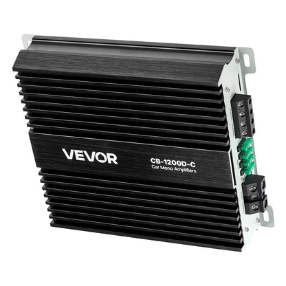Monoblock Car Amplifier, 1200W RMS MAX, 1/2/4 Ohm Stable, 1-Channel Class D Car Audio Amplifier with Remote V952-QCDSDFDQDLGFK79L7001V9