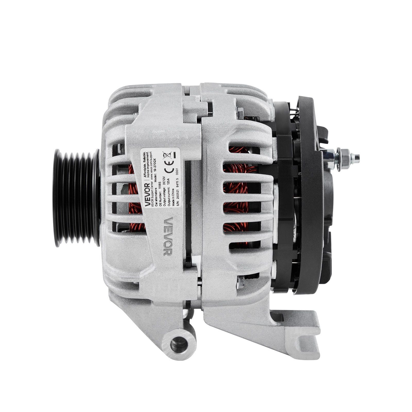 Car Alternator 11185, Fit for Chevrolet Impala LS, LT 3.5L 2006-2011, Impala LTZ 3.9L 2009-2010, Monte Carlo V952-QCJLFDJPN111Q17U9001V9
