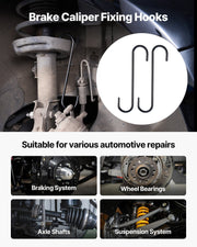 Wheel Bearing Hub Removal Tool Kit, Compatible with All Axle Bolt Hubs 5, 6, 8 Lug Hubs Buster Puller, V952-QCLGLBQYXCLTEVP6W001V0