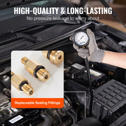 Compression Tester Adapter Kit, 9 Pcs Automotive Engine Cylinder Leak Down Compression Test, Accurate Dual V952-QCQGYLCSYQY0XJV75V0