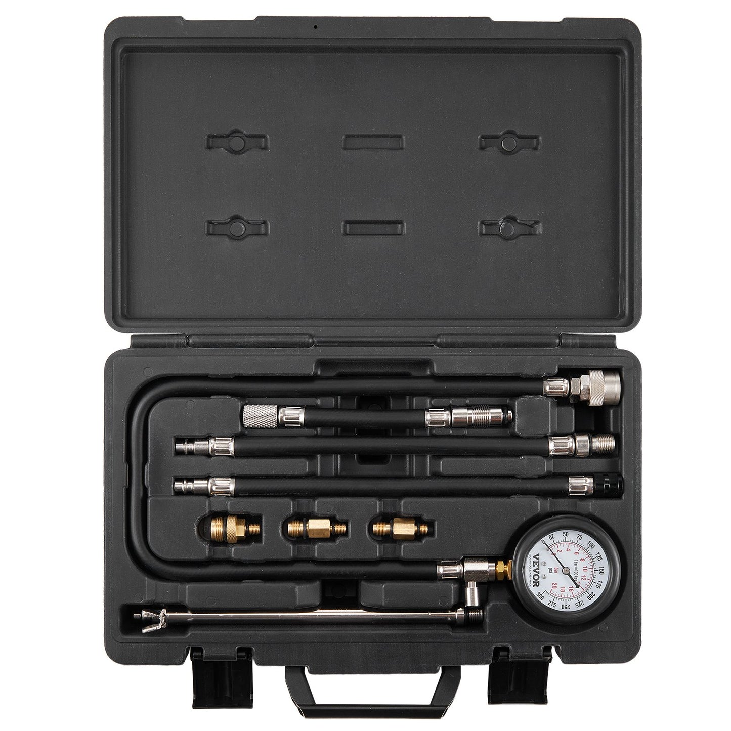 Compression Tester Adapter Kit, 9 Pcs Automotive Engine Cylinder Leak Down Compression Test, Accurate Dual V952-QCQGYLCSYQY0XJV75V0