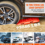 2PCS Traction Boards with PP for Mud Snow Sand Storage Bag Short Red V952-QCTKBZBS2JZD8OI9AV0