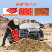 2PCS Traction Boards with PP for Mud Snow Sand Storage Bag Short Red V952-QCTKBZBS2JZD8OI9AV0
