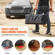 2PCS Traction Boards with PP for Mud Snow Sand Storage Bag Short Red V952-QCTKBZBS2JZD8OI9AV0