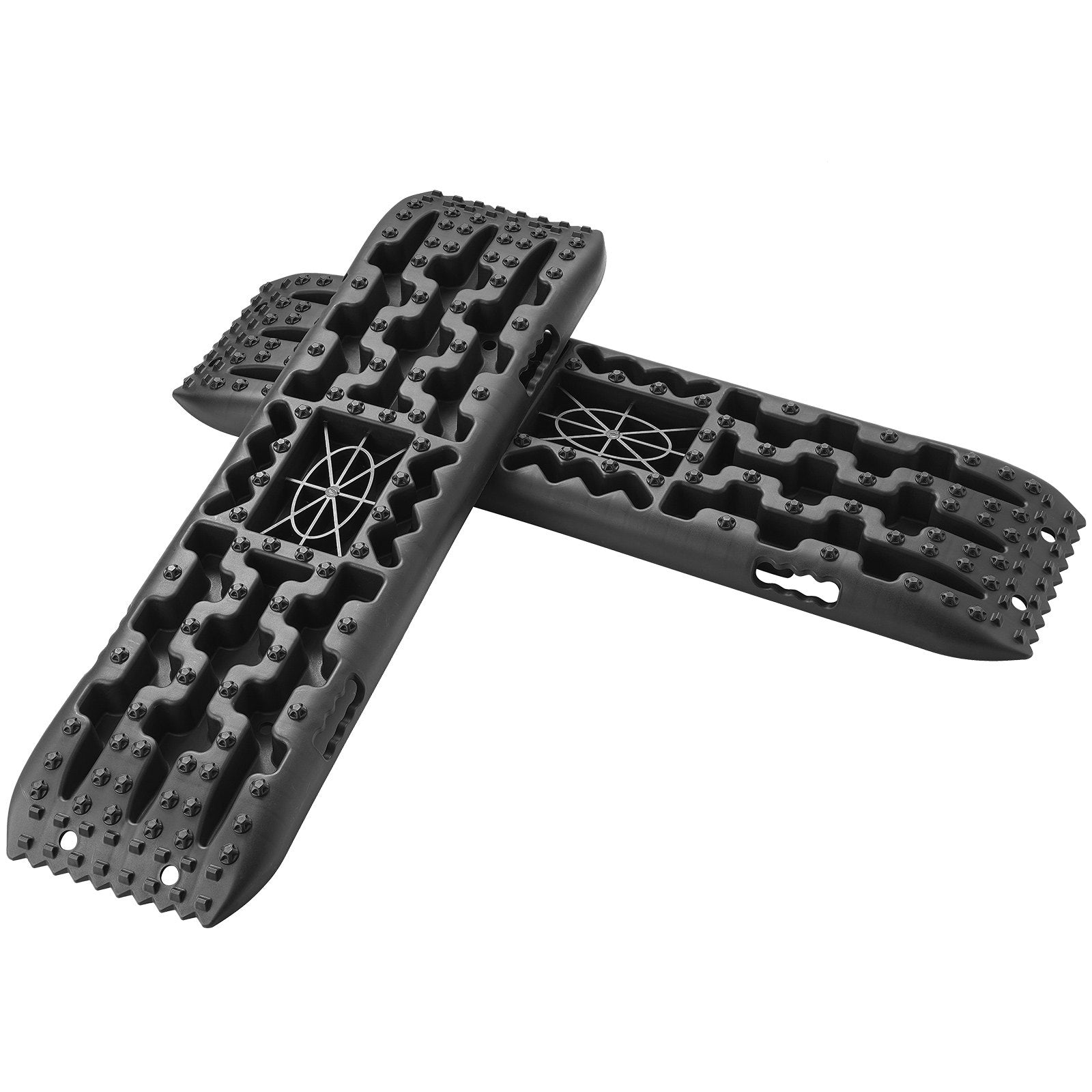 2PCS Traction Boards with PP for Mud Snow Sand Storage Bag Long Black V952-QCTKBZBS2JZZYHDQZV0