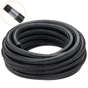 8AN Fuel Line Kit, 6.1 m Fuel Hose Kit, 1.0 cm Nylon Stainless Steel Braided Fuel Line Oil/Gas/Diesel Hose V952-QCYYRYRG12G2QDX9GV0