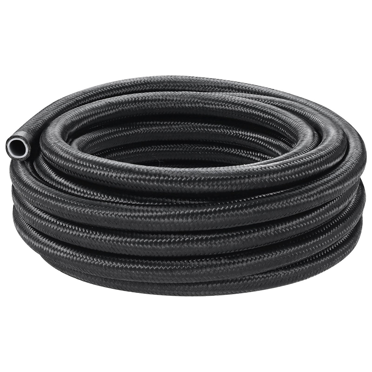 6AN Fuel Line Kit, 7.62 m Fuel Hose Kit, Nylon Stainless Steel Braided PTFE Fuel Line Kit, E85/Oil/Gas/Diesel V952-QCYYRYRG15G26J9HMV0